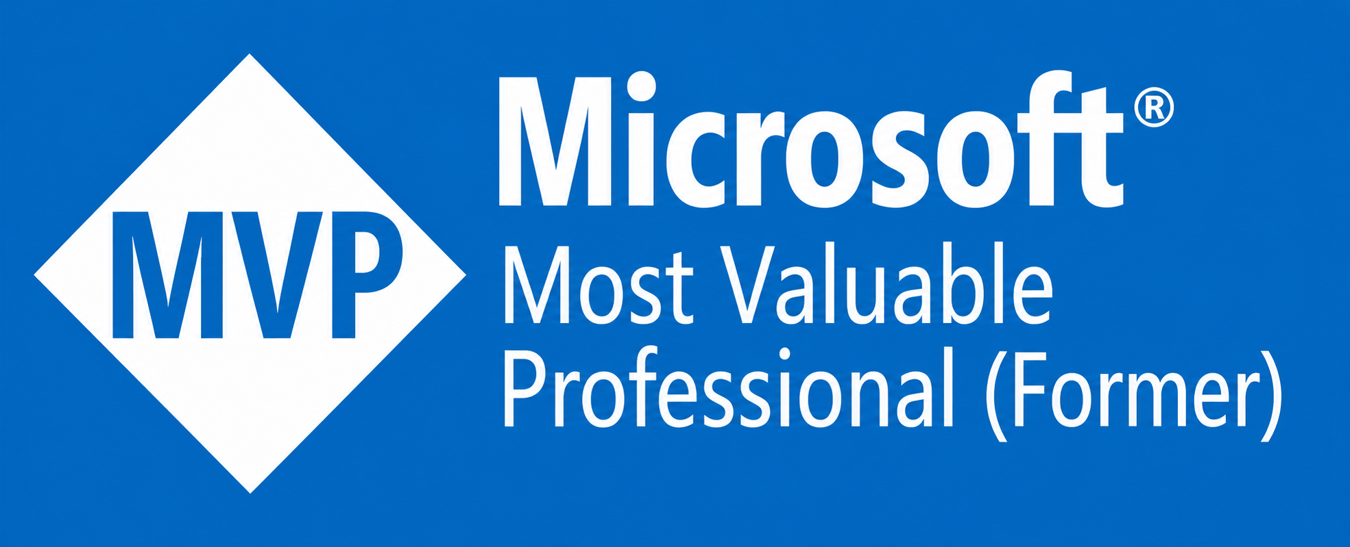 Former Microsoft MVP